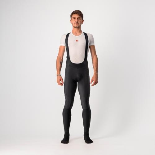 Castelli Velocissimo 5 Bibtight - Black /Silver Reflex (Grösse: 2XL) von Castelli