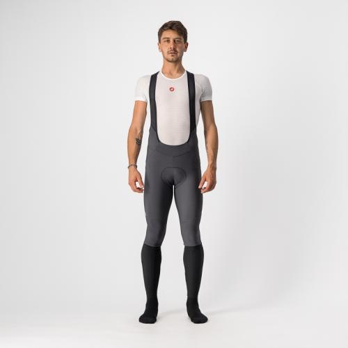 Castelli Velocissimo 5 Bibtight - Dark Gray/Silver Reflex (Grösse: L) von Castelli