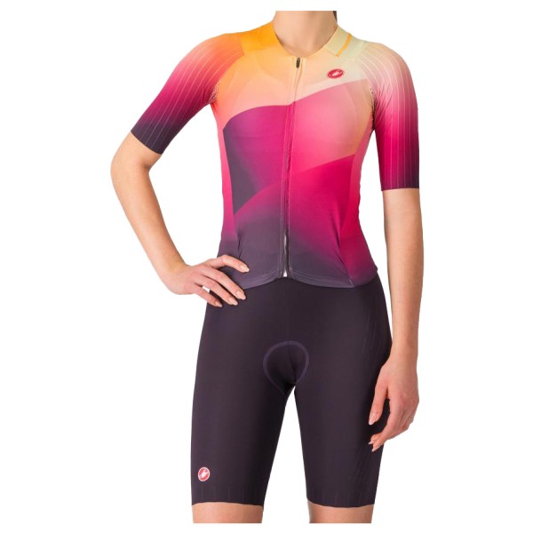 Castelli - Women's Free Sanremo Tri Suit S/S - Veloeinteiler Gr L;M;S;XL;XS bunt;grau Castelli - Women's Free Sanremo Tri Suit S/S - Veloeinteiler Gr L;M;S;XL;XS bunt;grau von Castelli