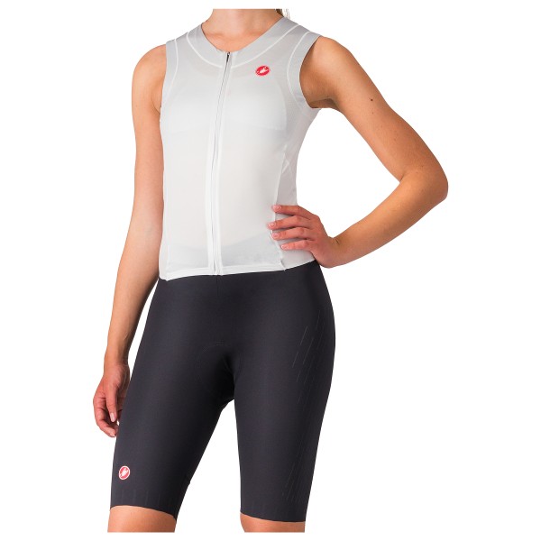 Castelli - Women's Free Sanremo Tri Suit S/S - Veloeinteiler Gr L grau von Castelli