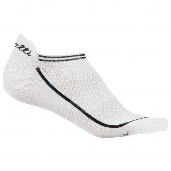 Castelli - Women's Invisibile Sock - Velosocken Gr L/XL weiß/grau von Castelli