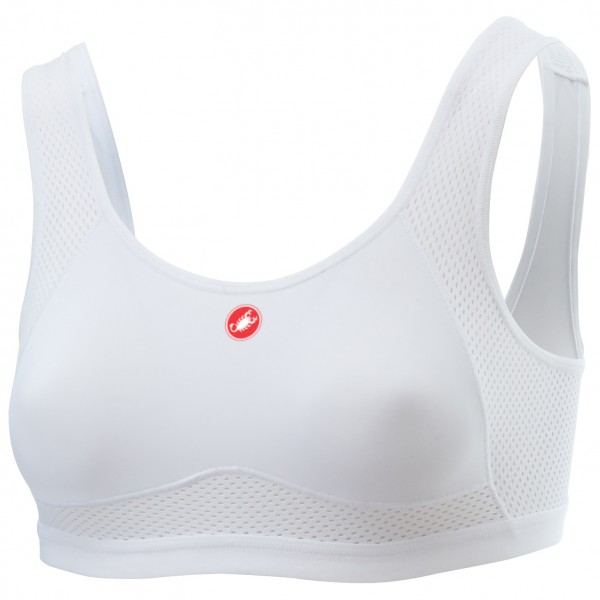 Castelli - Women's Rosso Corsa Bra - Velounterhemd Gr S weiß/grau Castelli - Women's Rosso Corsa Bra - Velounterhemd Gr S weiß/grau von Castelli