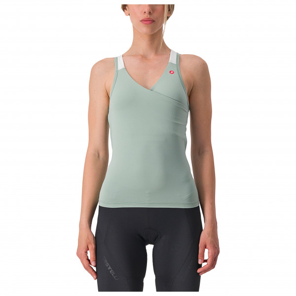 Castelli - Women's Solaris Top - Velo Singlet Gr S grau von Castelli