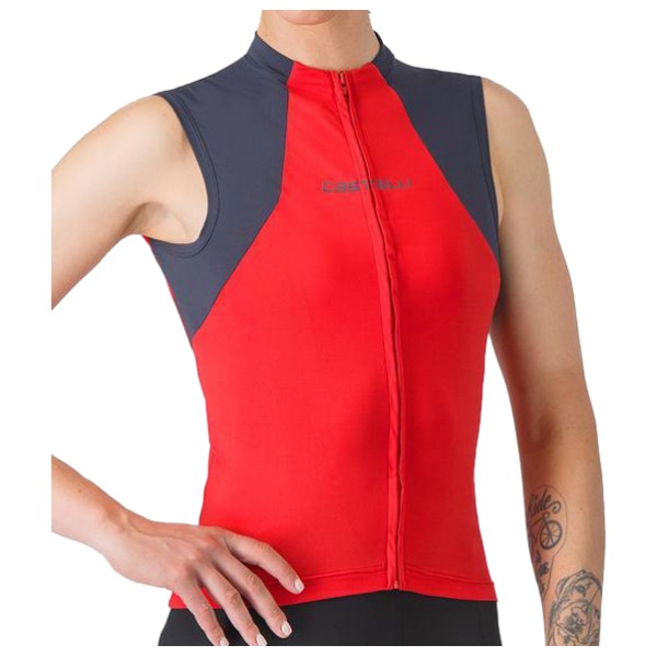 Castelli - Women's Sole Sleeveless Jersey - Velo Singlet Gr L;M;S;XL;XS lila;rot;schwarz Castelli - Women's Sole Sleeveless Jersey - Velo Singlet Gr L;M;S;XL;XS lila;rot;schwarz von Castelli