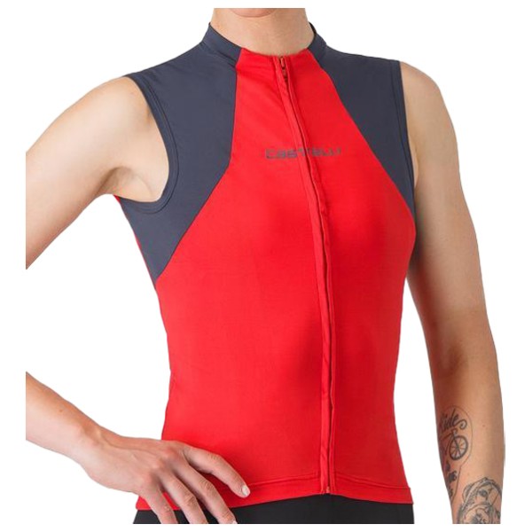 Castelli - Women's Sole Sleeveless Jersey - Velo Singlet Gr L rot Castelli - Women's Sole Sleeveless Jersey - Velo Singlet Gr L rot von Castelli