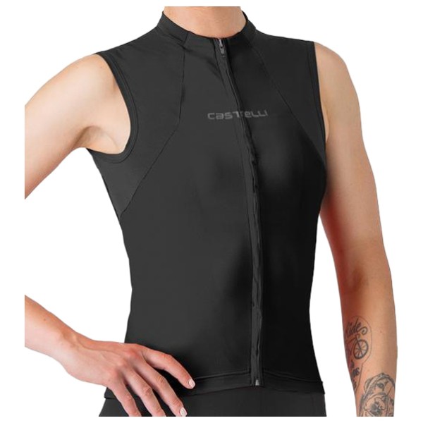 Castelli - Women's Sole Sleeveless Jersey - Velo Singlet Gr S schwarz Castelli - Women's Sole Sleeveless Jersey - Velo Singlet Gr S schwarz von Castelli