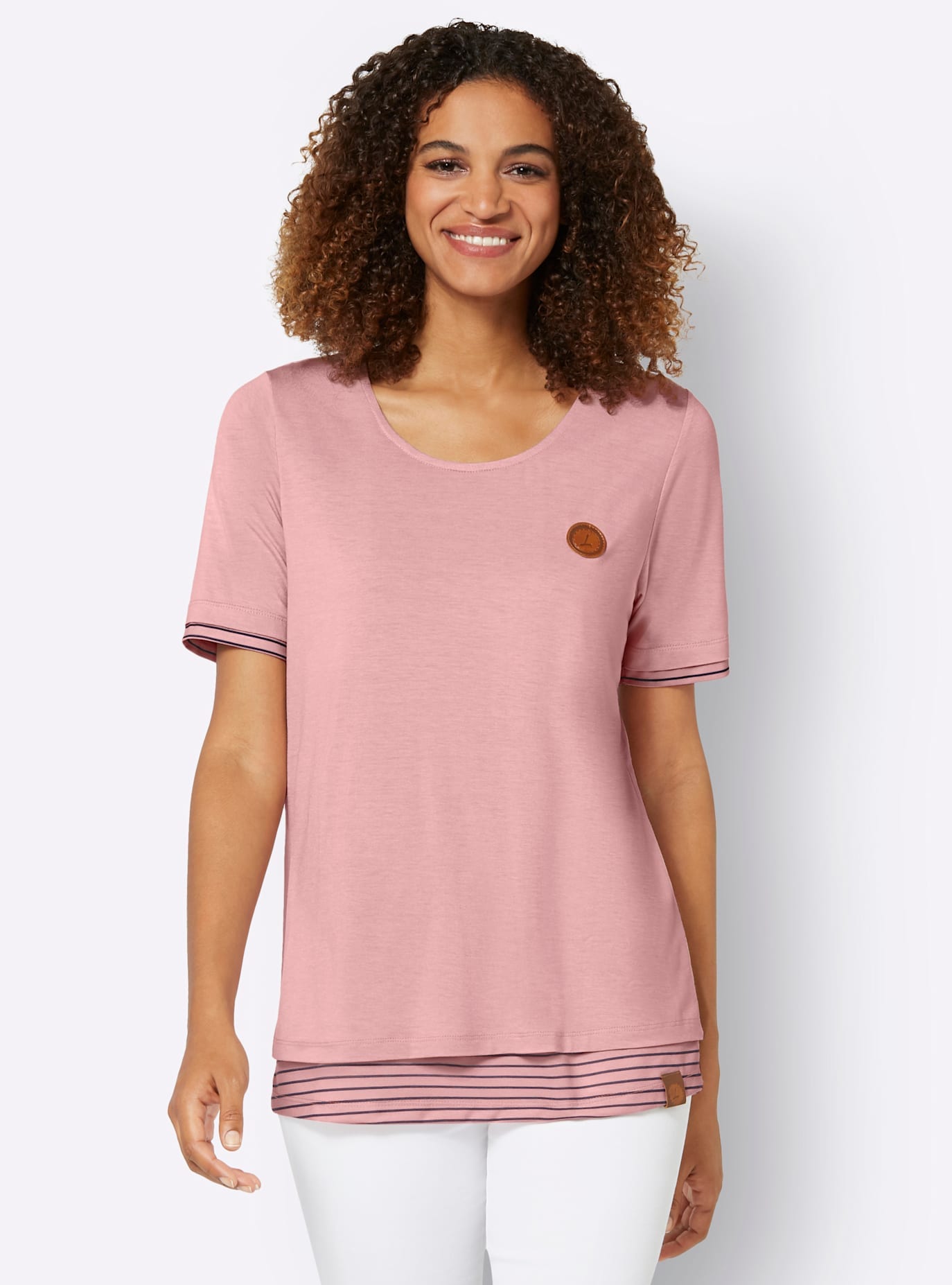 Casual Looks 2-in-1-Shirt »Longshirt«, (1 tlg.) von Casual Looks