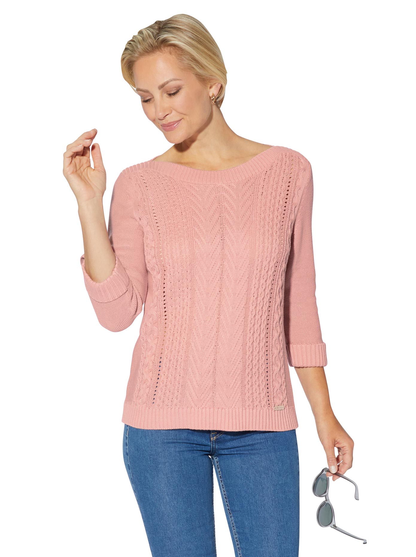 Casual Looks 3/4 Arm-Pullover »Pullover« von Casual Looks