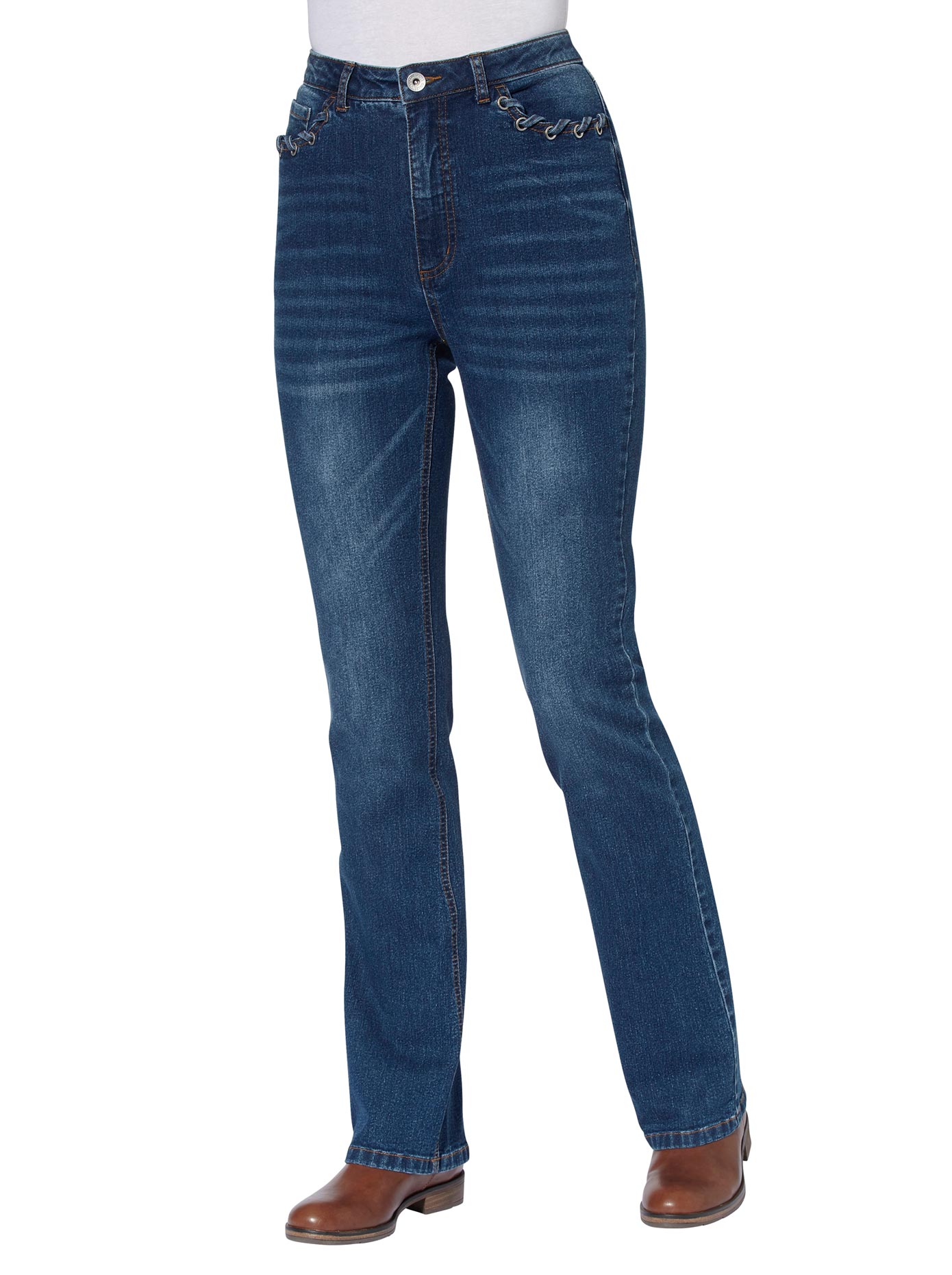 Casual Looks Bootcut-Jeans, (1 tlg.) von Casual Looks