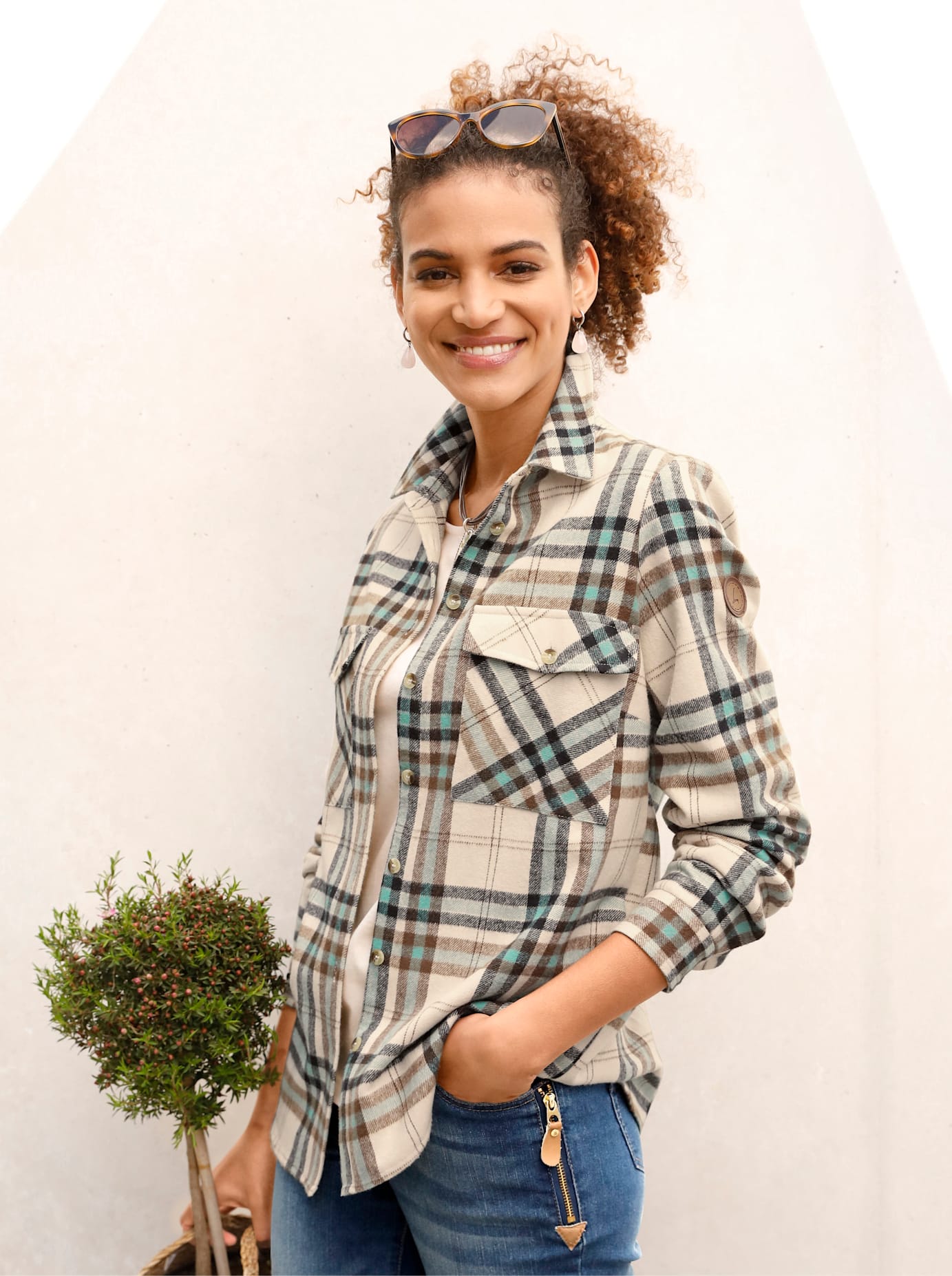 Casual Looks Flanellbluse von Casual Looks