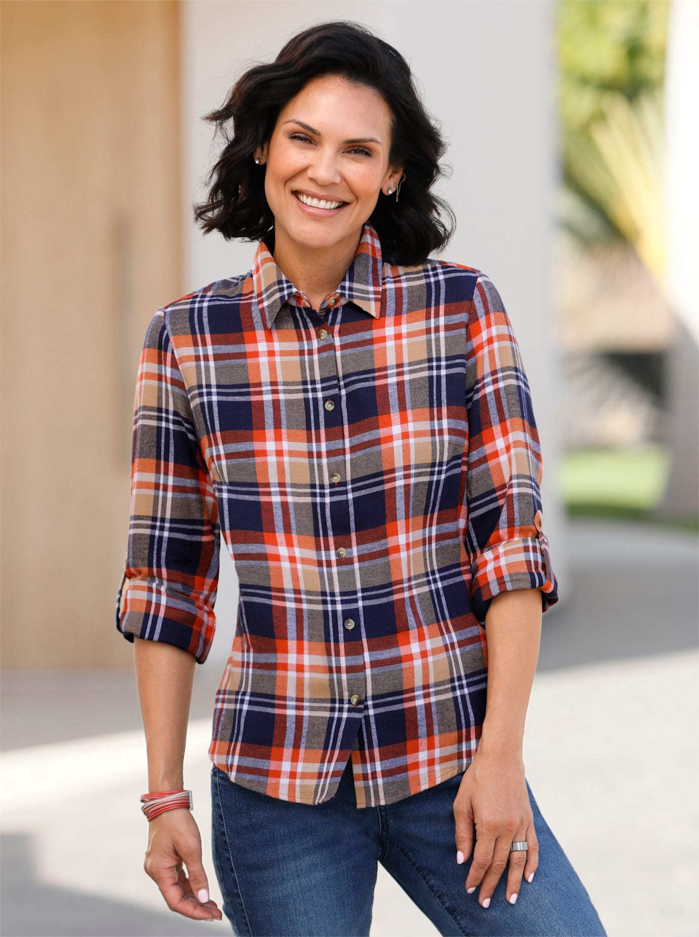 Casual Looks Flanellbluse von Casual Looks