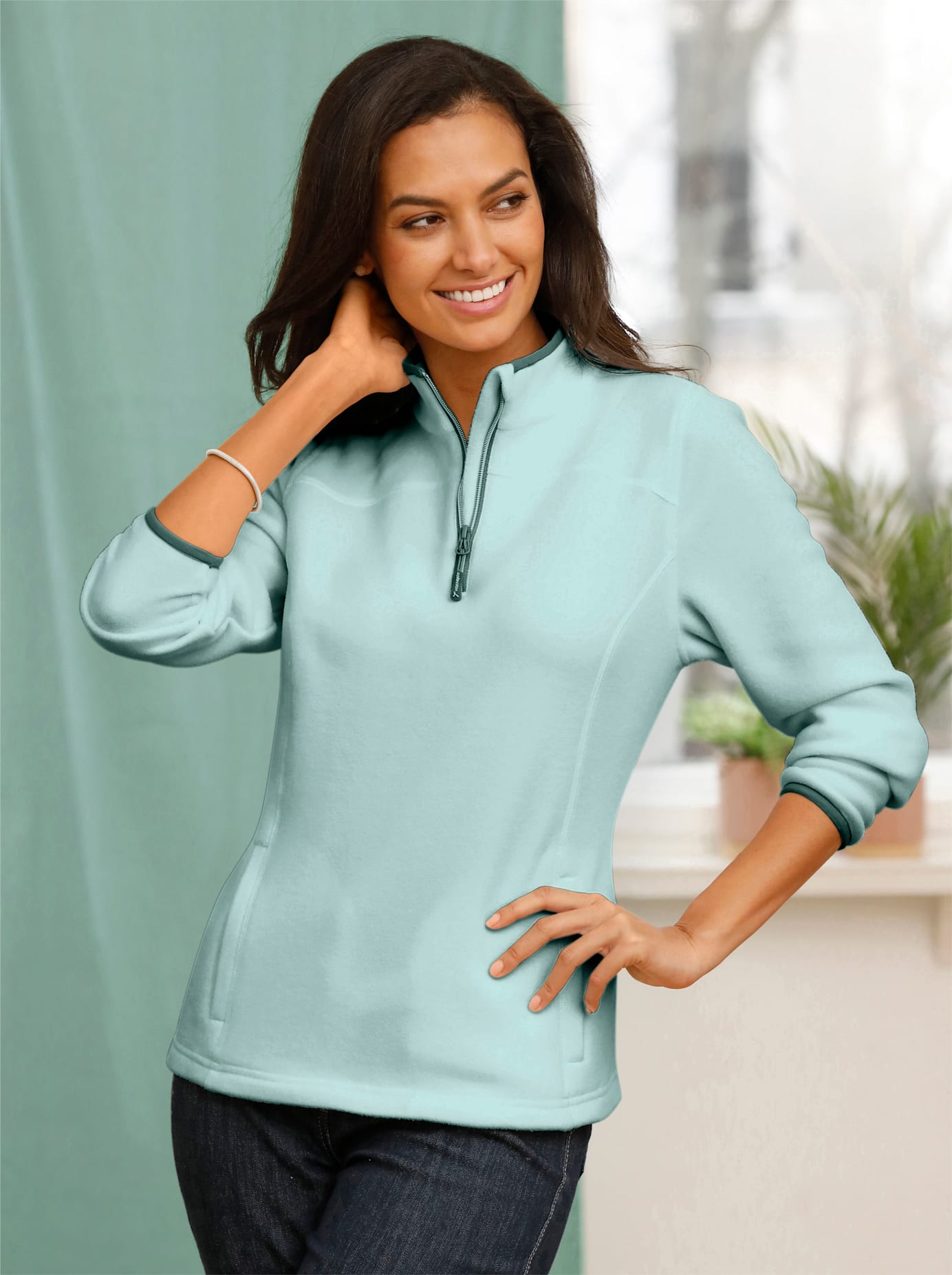 Casual Looks Fleeceshirt »Fleece-Shirt«, (1 tlg.) von Casual Looks