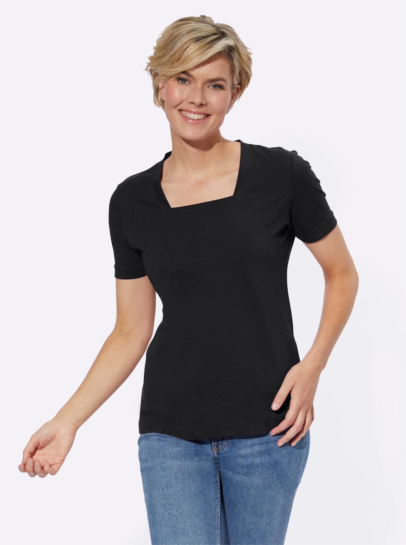 Casual Looks Kurzarmshirt »Shirt«, (1 tlg.) von Casual Looks