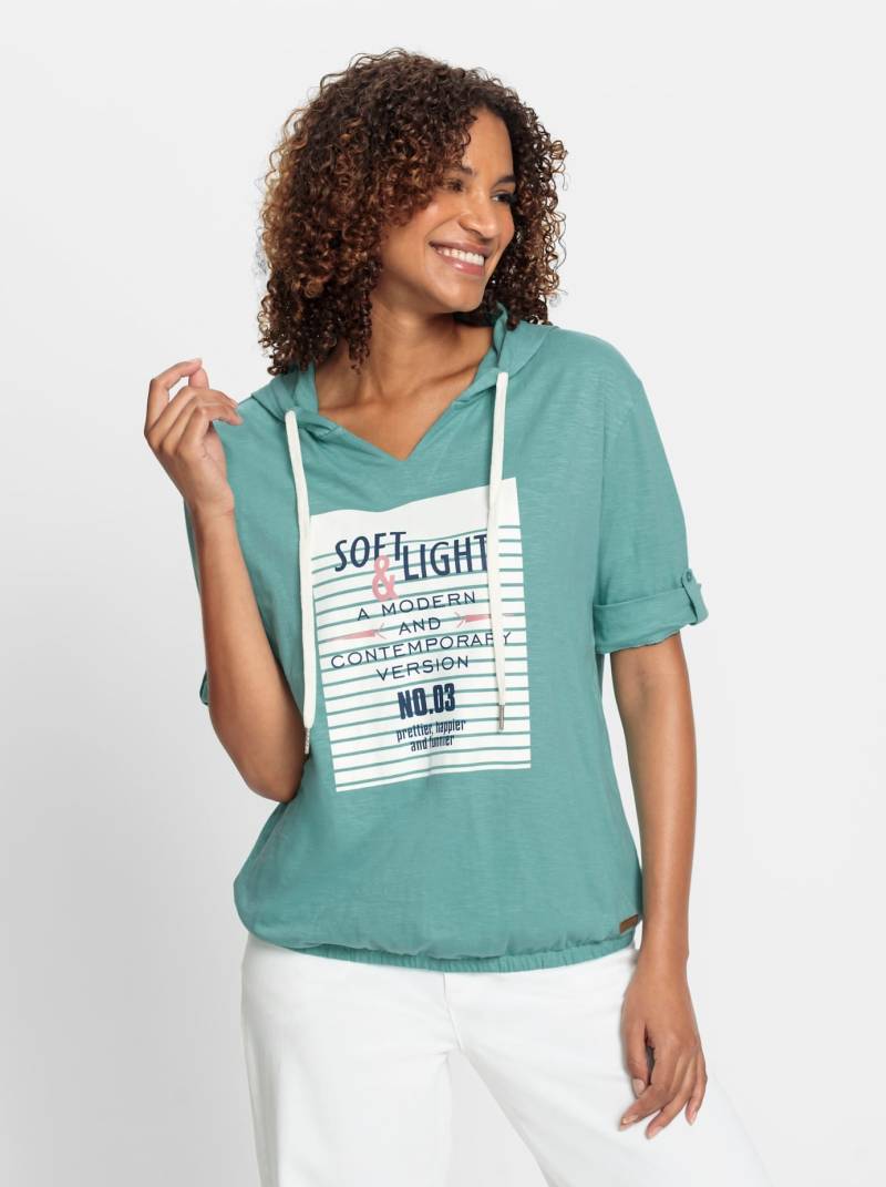 Casual Looks Kurzarmshirt »Kapuzen-Shirt«, (1 tlg.) von Casual Looks