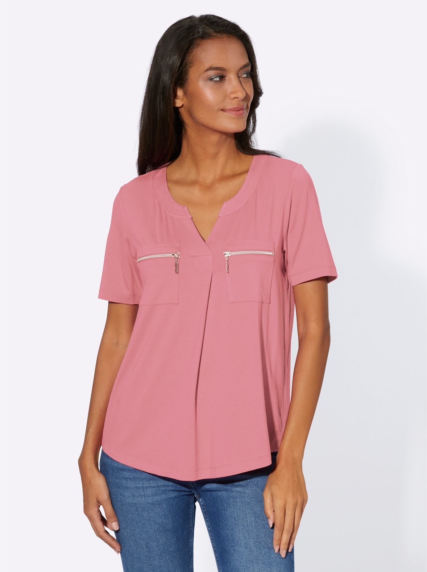 Casual Looks Kurzarmshirt »Shirt«, (1 tlg.) von Casual Looks