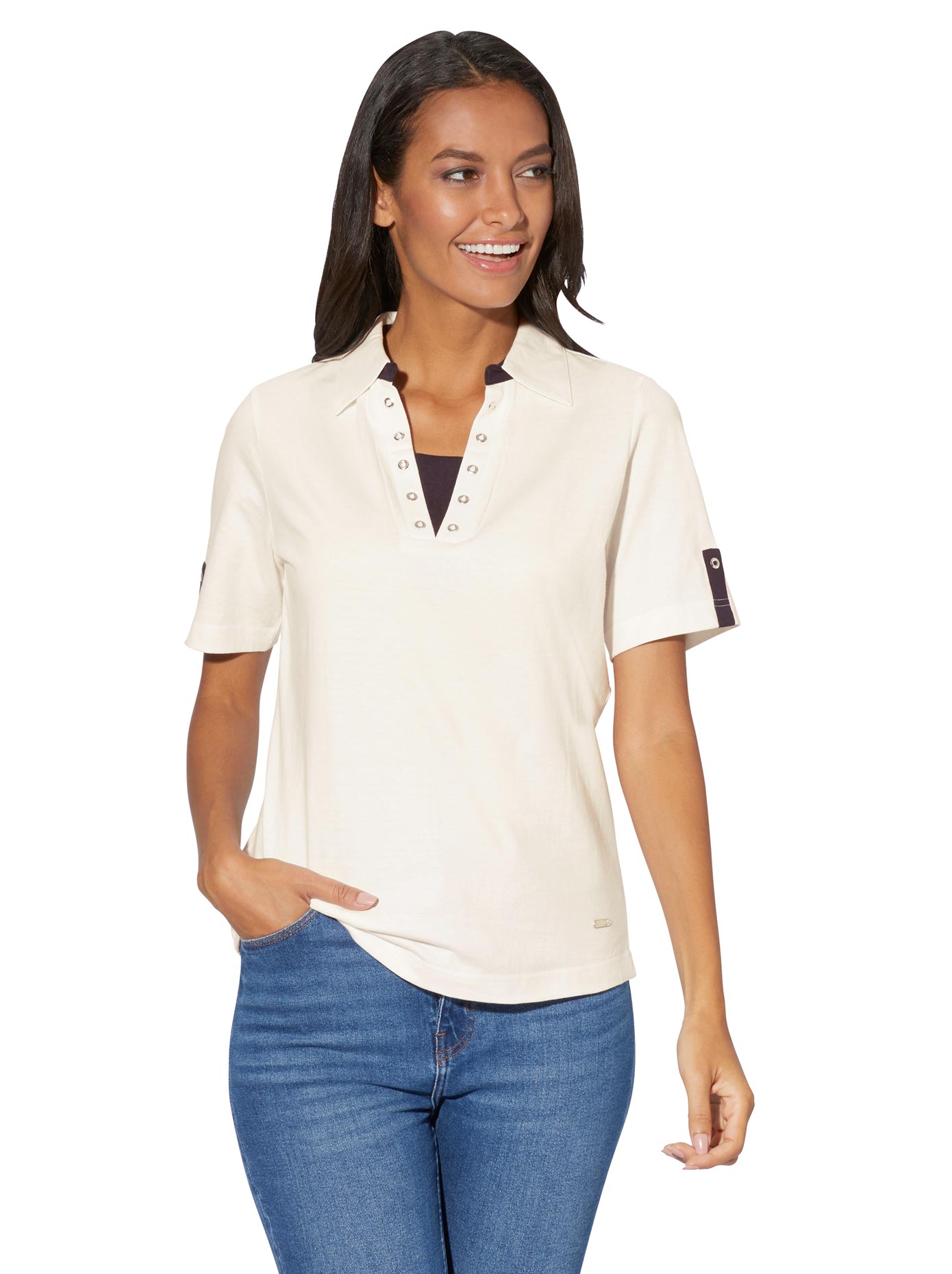 Casual Looks Kurzarmshirt »Shirt«, (1 tlg.) von Casual Looks