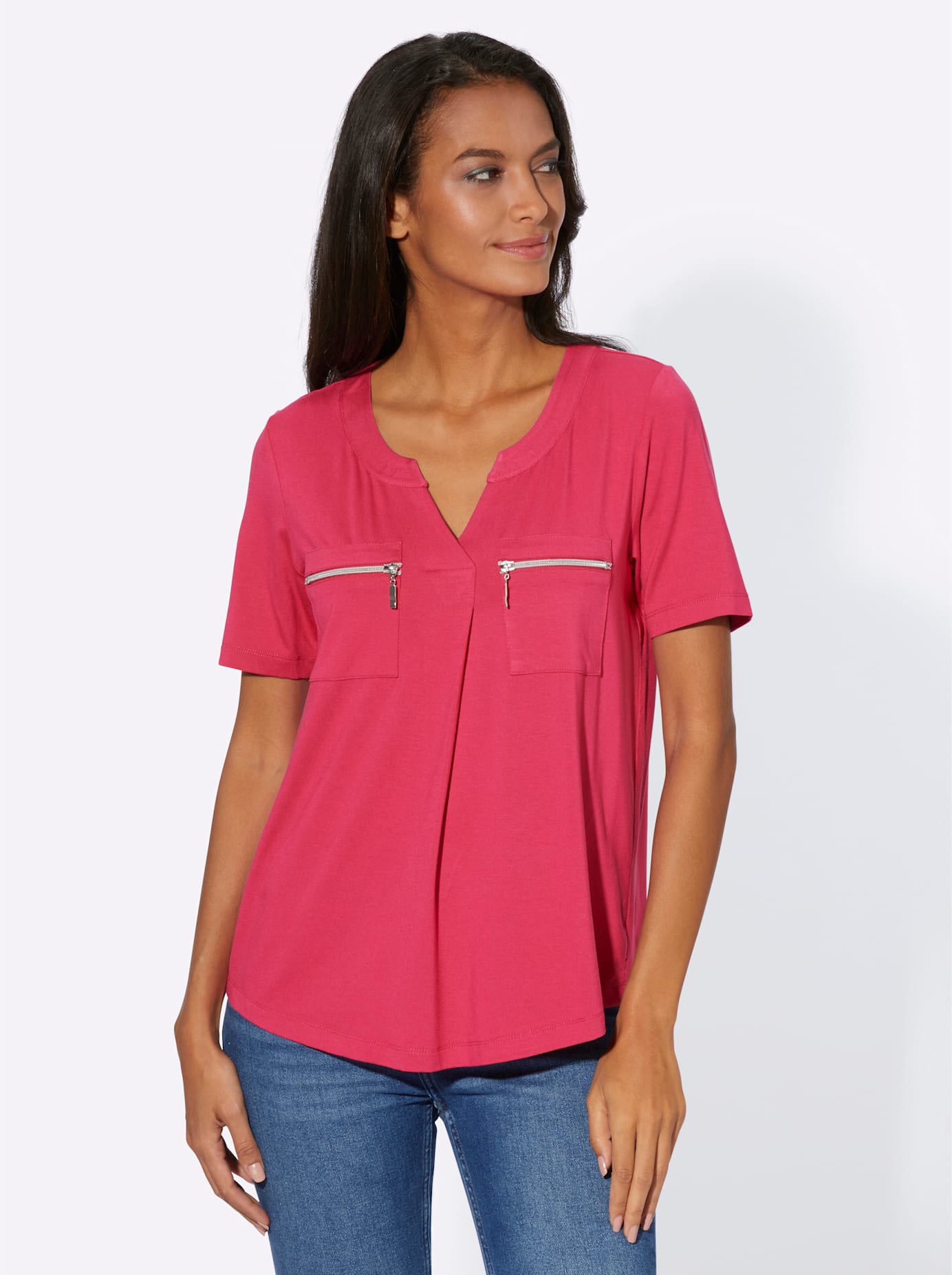 Casual Looks Kurzarmshirt »Shirt«, (1 tlg.) von Casual Looks