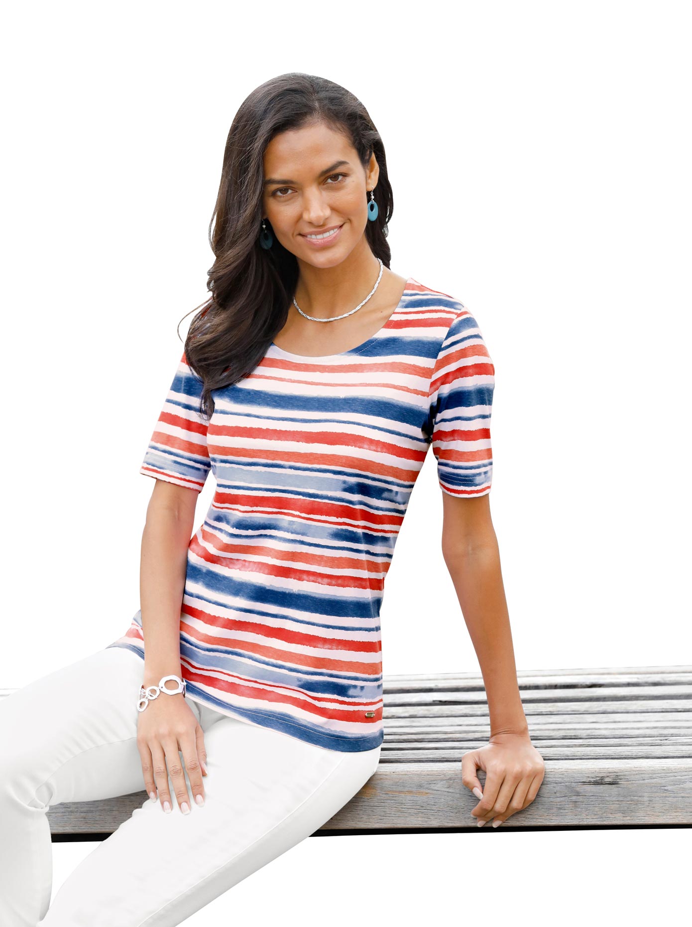 Casual Looks Kurzarmshirt »Shirt«, (1 tlg.) von Casual Looks