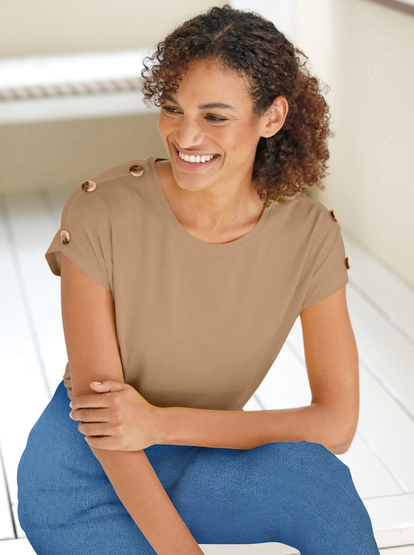 Casual Looks Kurzarmshirt »Shirt«, (1 tlg.) von Casual Looks