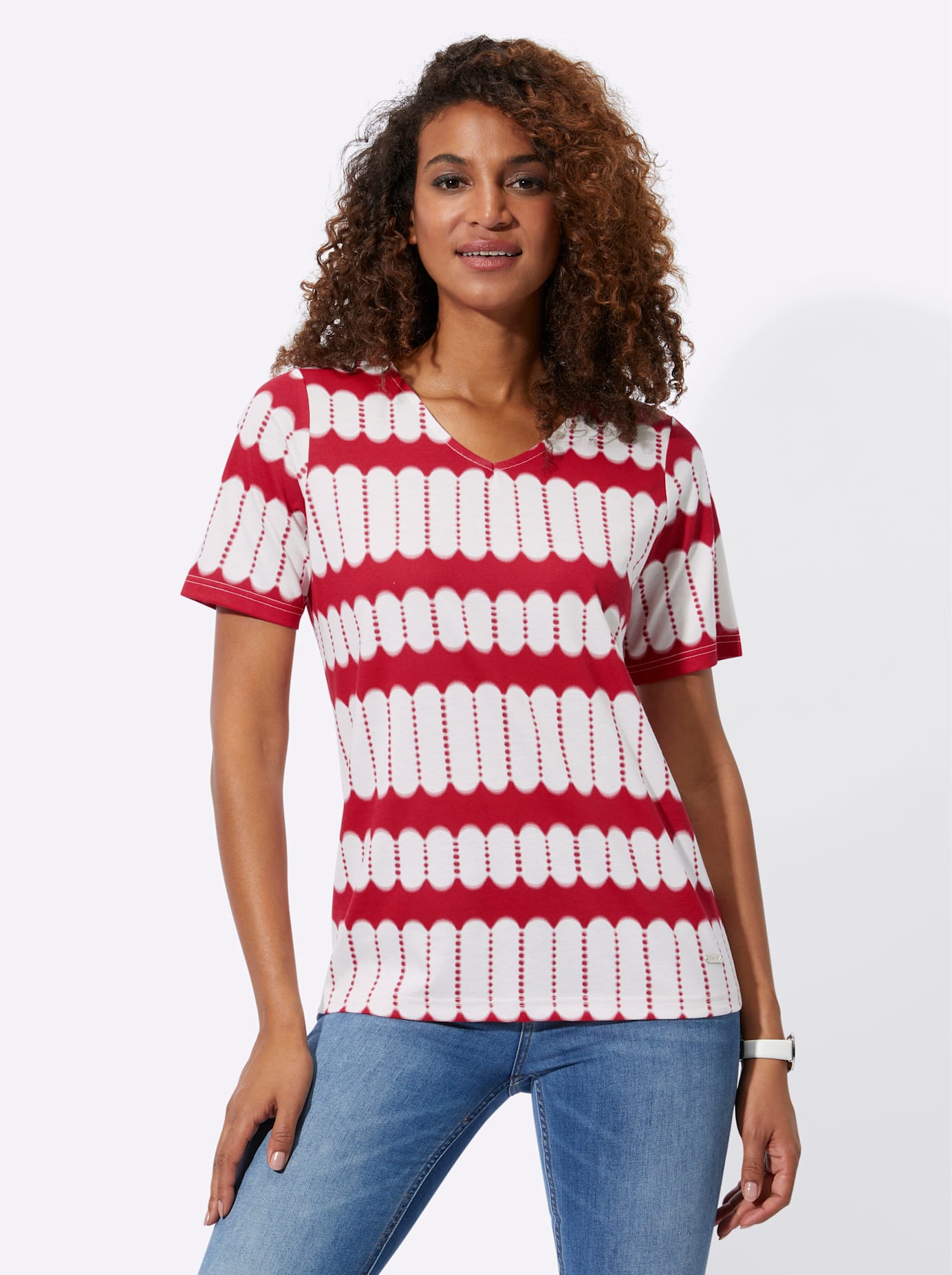 Casual Looks Kurzarmshirt »Shirt«, (1 tlg.) von Casual Looks