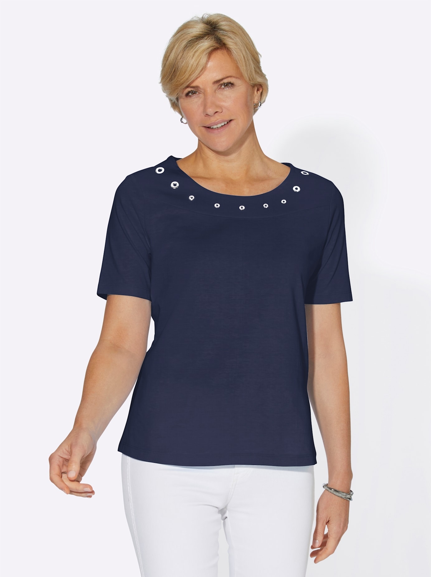 Casual Looks Kurzarmshirt »Shirt«, (1 tlg.) von Casual Looks