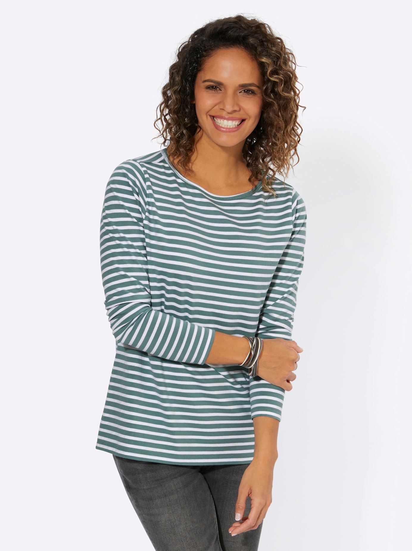 Casual Looks Langarmshirt »Ringelshirt«, (1 tlg.) von Casual Looks