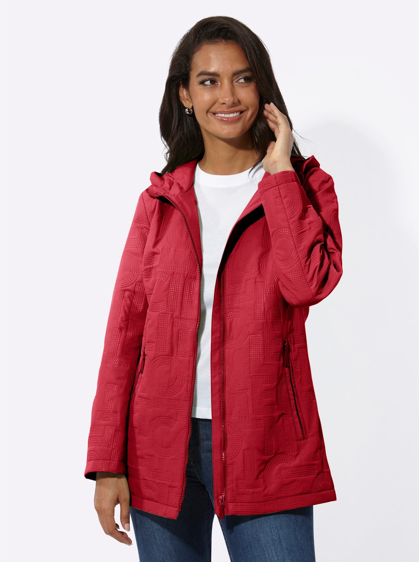 Casual Looks Langjacke, mit Kapuze Casual Looks Langjacke, mit Kapuze von Casual Looks