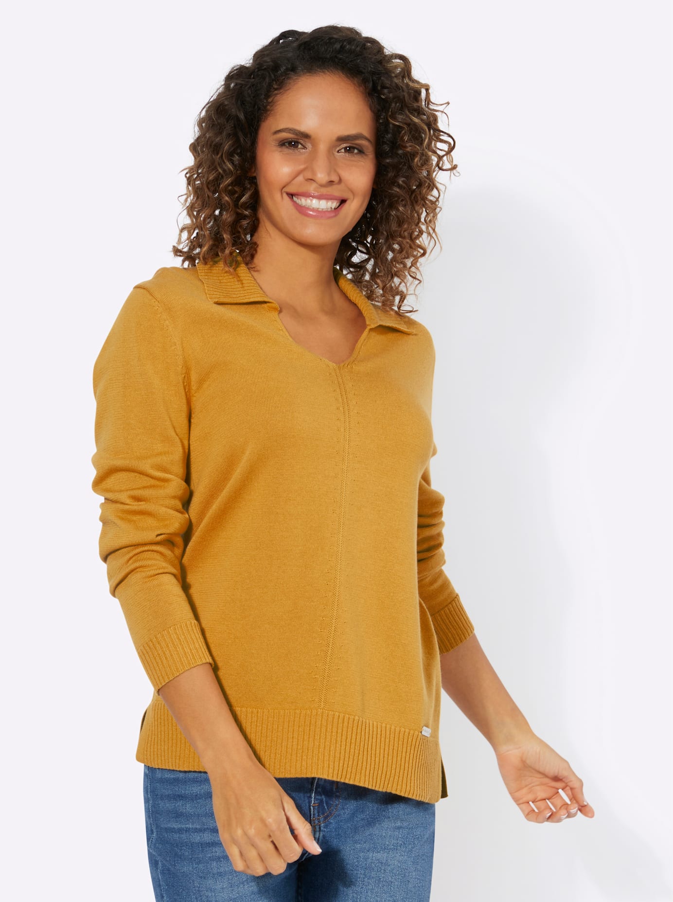 Casual Looks Polokragenpullover »Polopullover« von Casual Looks