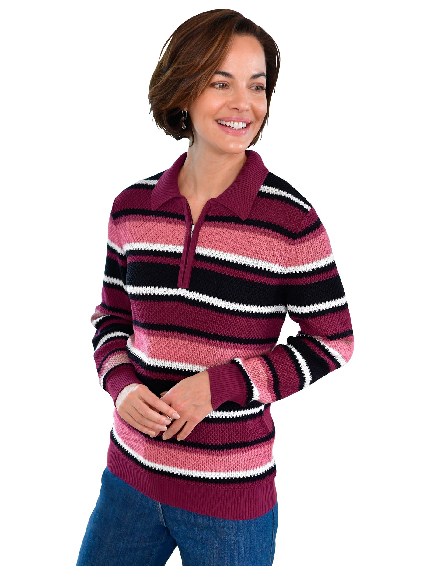 Casual Looks Polokragenpullover »Pullover« von Casual Looks