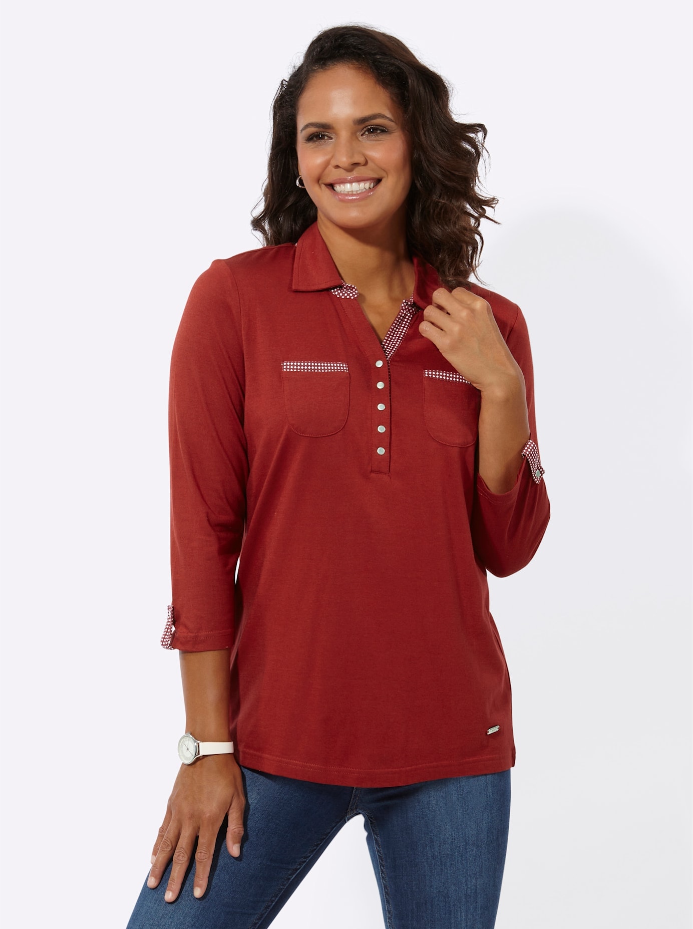 Casual Looks Poloshirt »Poloshirt«, (1 tlg.) von Casual Looks