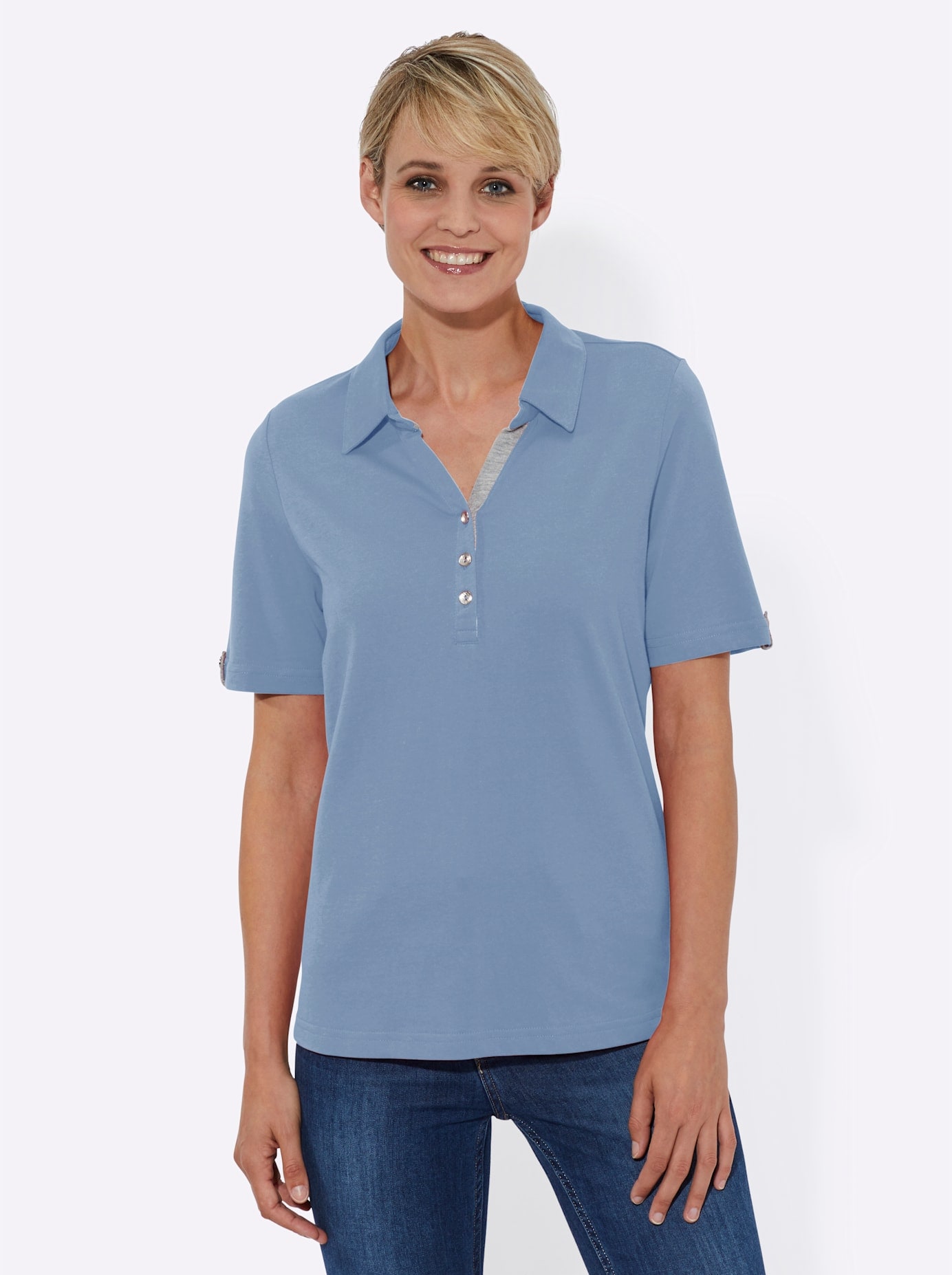 Casual Looks Poloshirt »Poloshirt«, (1 tlg.) von Casual Looks