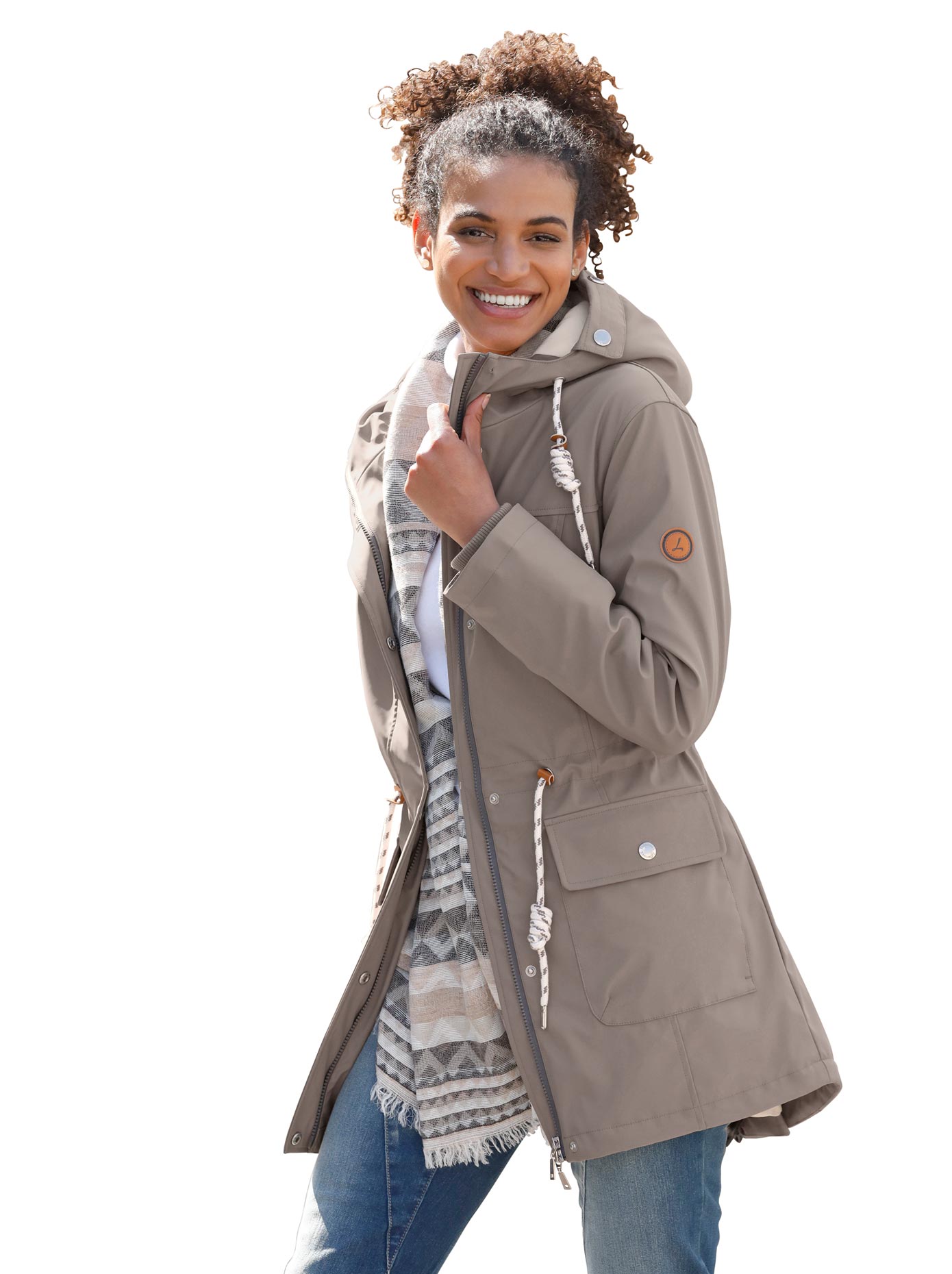 Casual Looks Regenjacke, mit Kapuze von Casual Looks