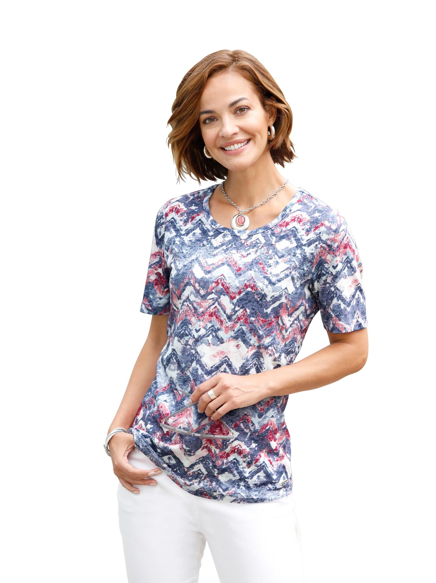 Casual Looks Rundhalsshirt »Shirt«, (1 tlg.) von Casual Looks