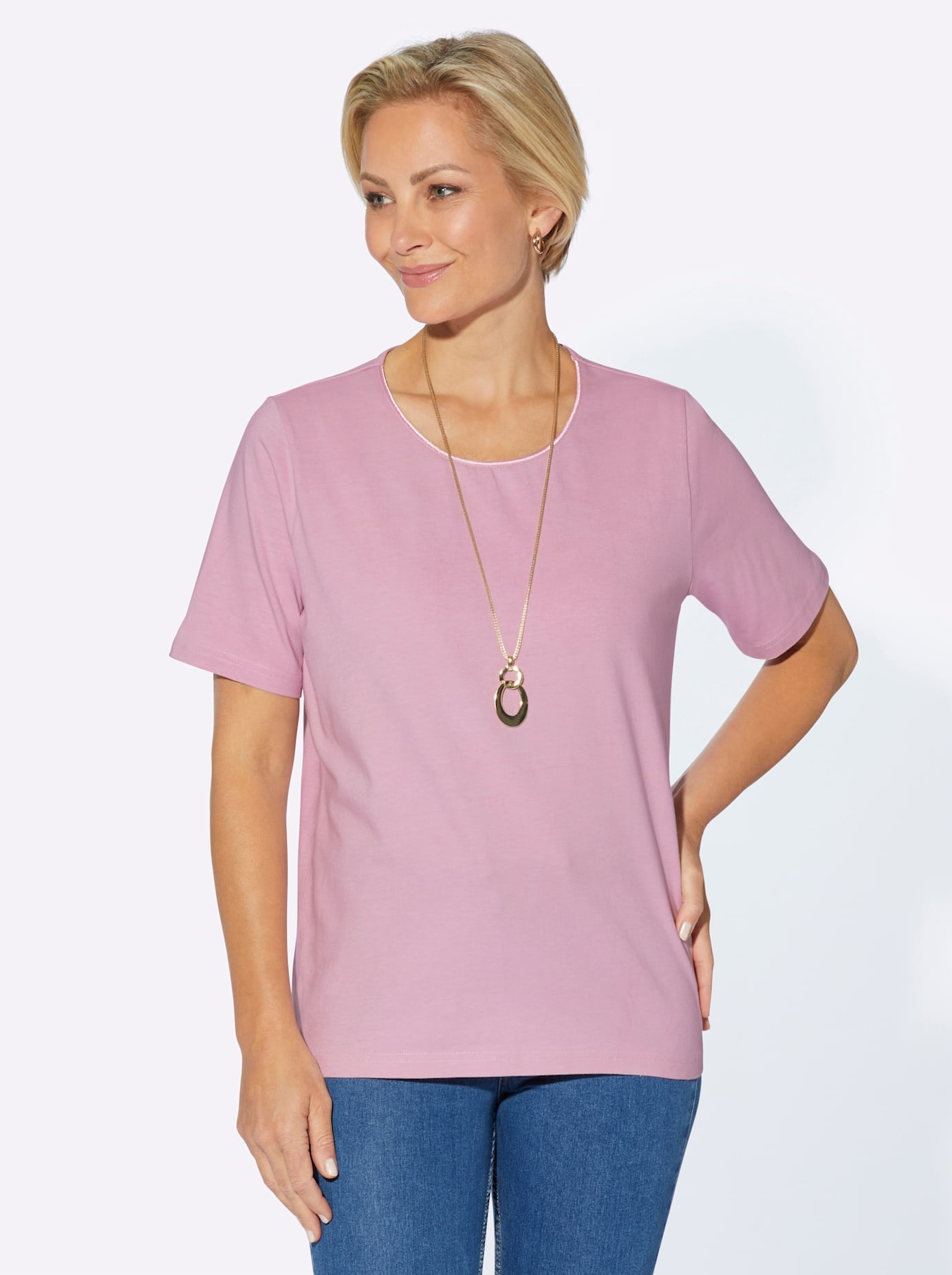 Casual Looks Rundhalsshirt »Shirt«, (1 tlg.) von Casual Looks