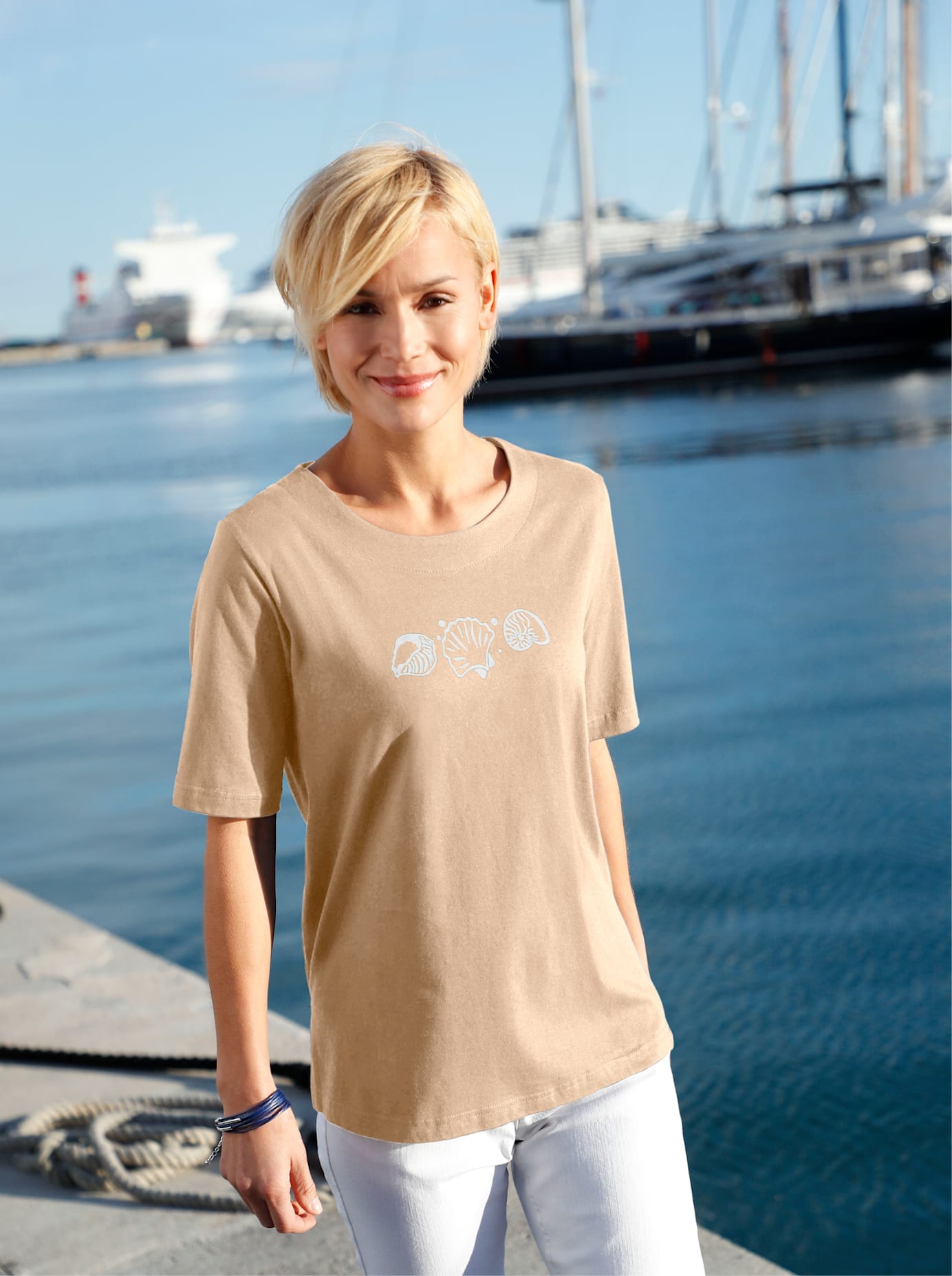 Casual Looks Kurzarmshirt »Shirt«, (1 tlg.) von Casual Looks