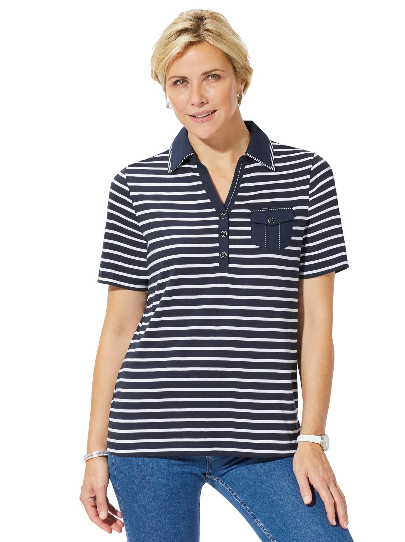 Casual Looks Poloshirt »Shirt«, (1 tlg.) von Casual Looks