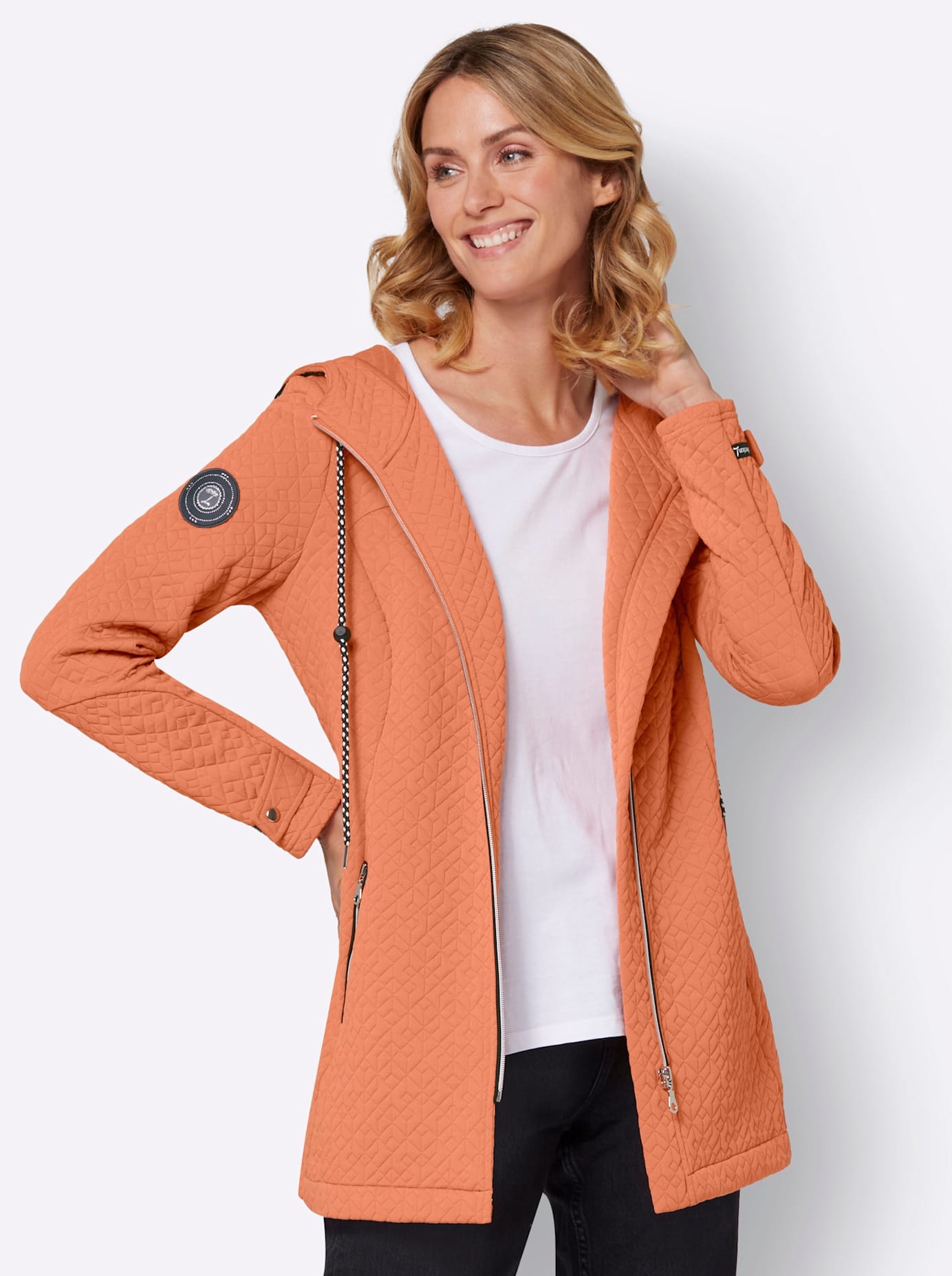 Casual Looks Shirtjacke »Jersey-Jacke«, (1 tlg.) von Casual Looks