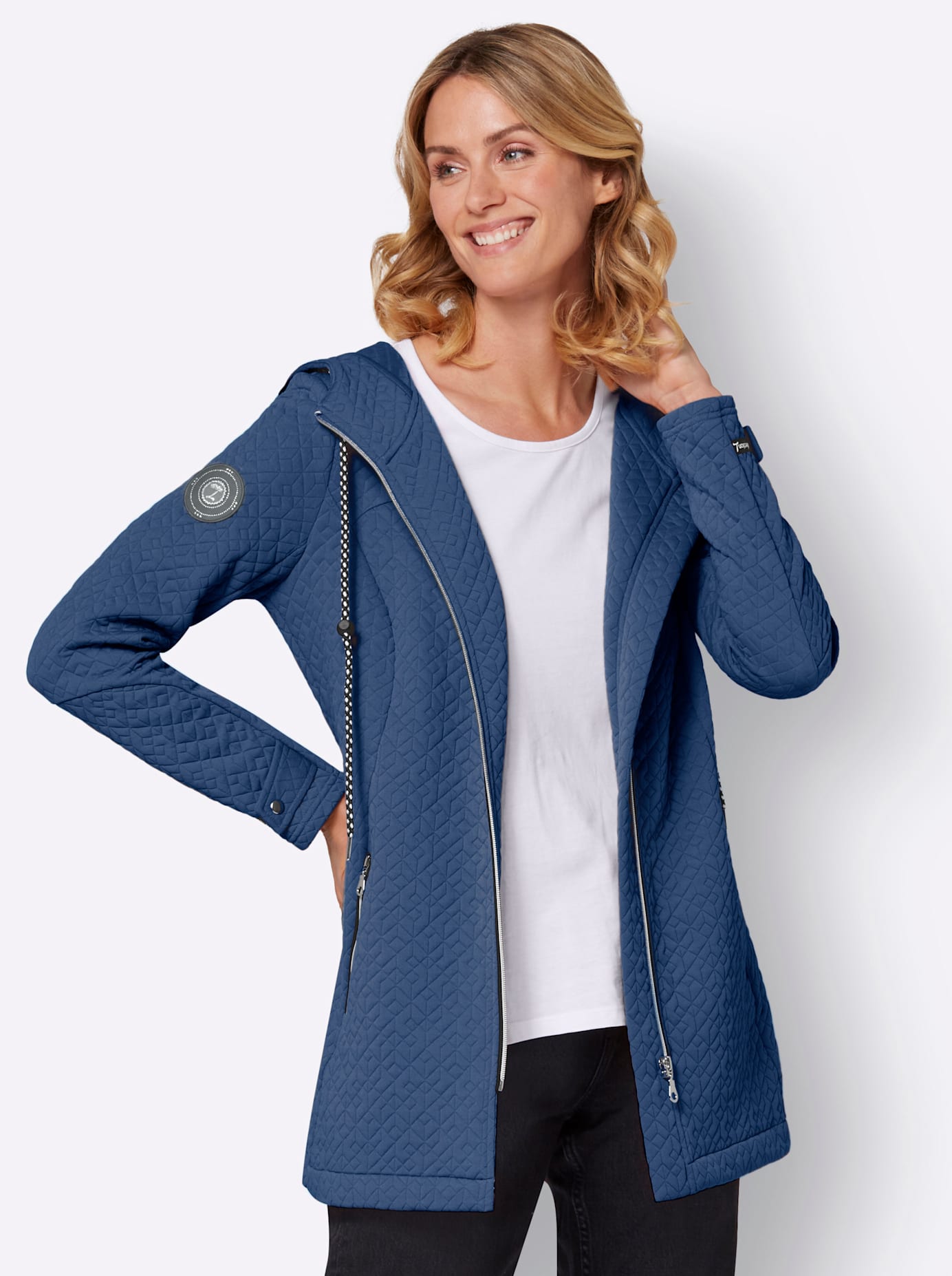 Casual Looks Shirtjacke »Jersey-Jacke«, (1 tlg.) von Casual Looks