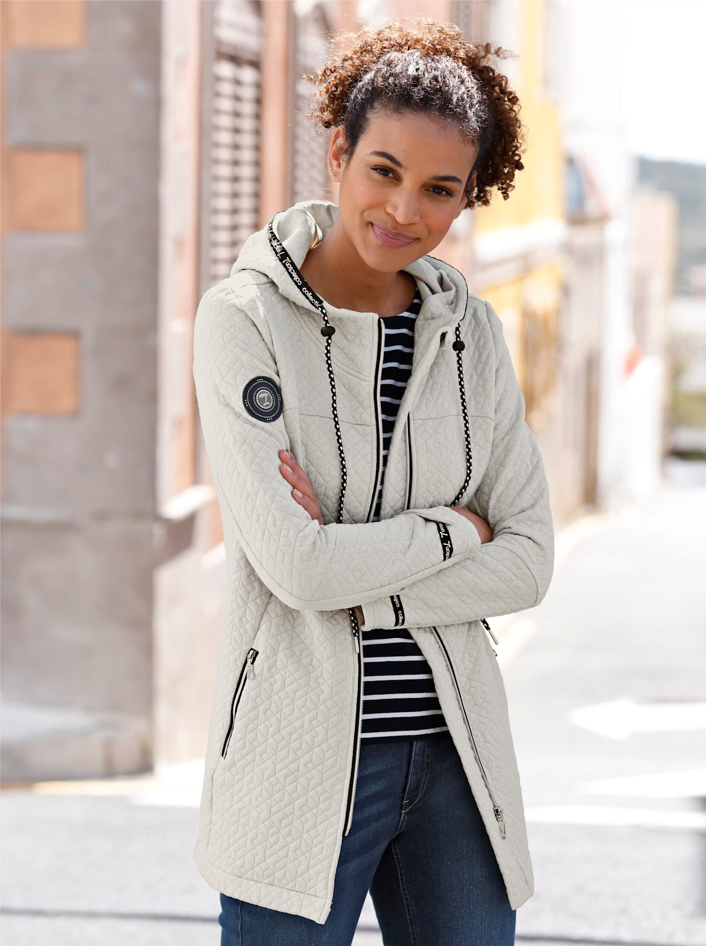 Casual Looks Shirtjacke »Jersey-Jacke«, (1 tlg.) von Casual Looks
