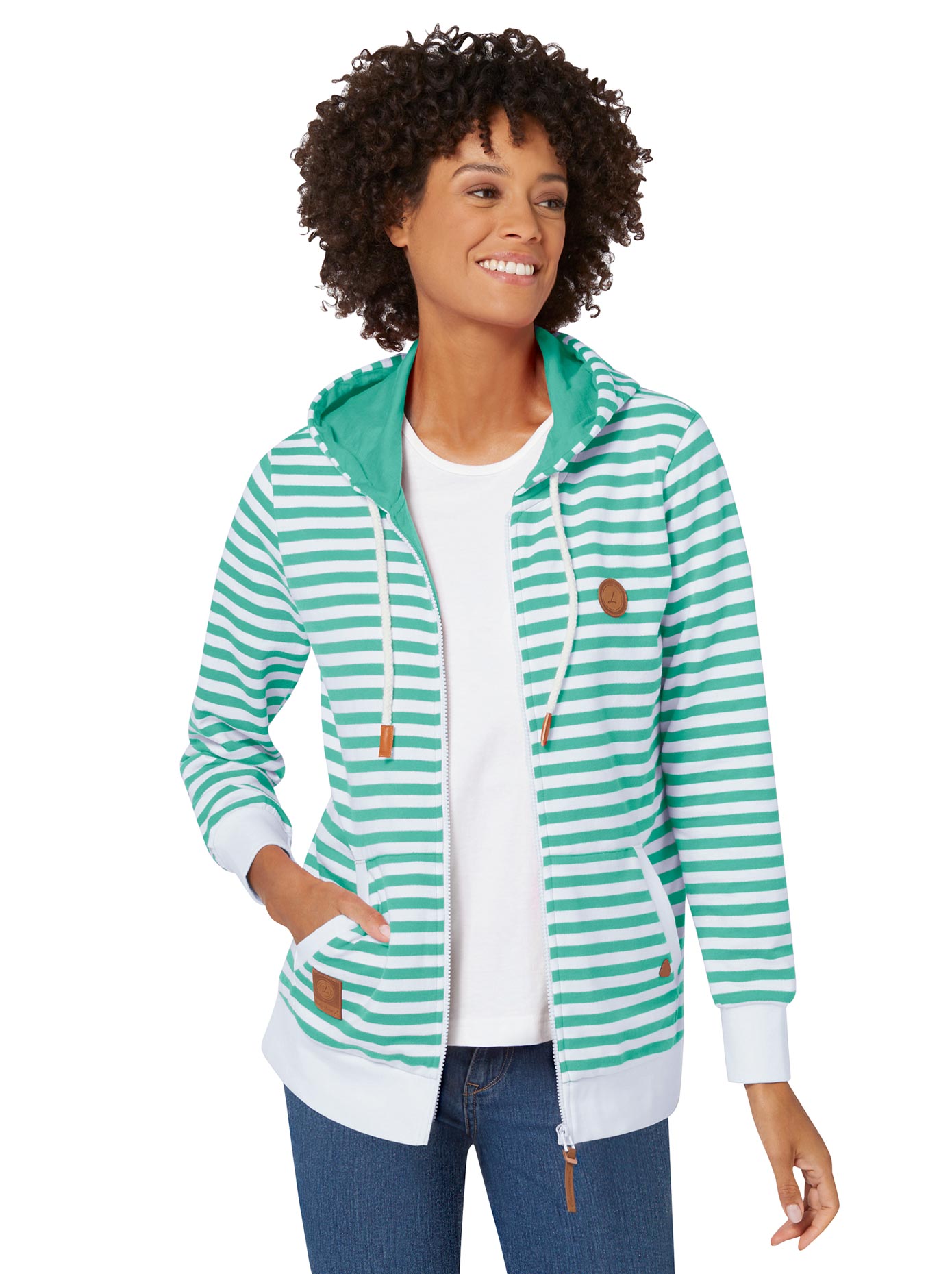 Casual Looks Shirtjacke »Sweatjacke«, (1 tlg.) von Casual Looks