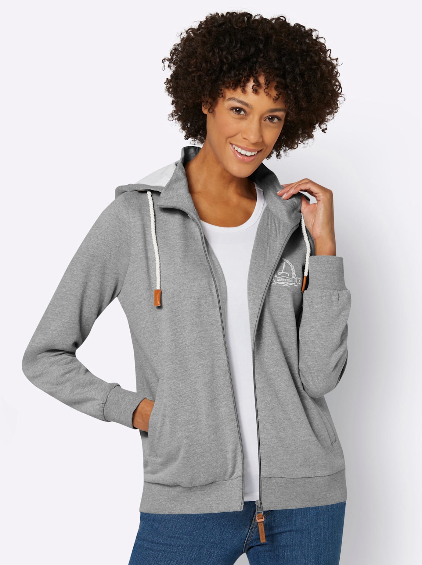 Casual Looks Shirtjacke »Sweatjacke«, (1 tlg.) von Casual Looks