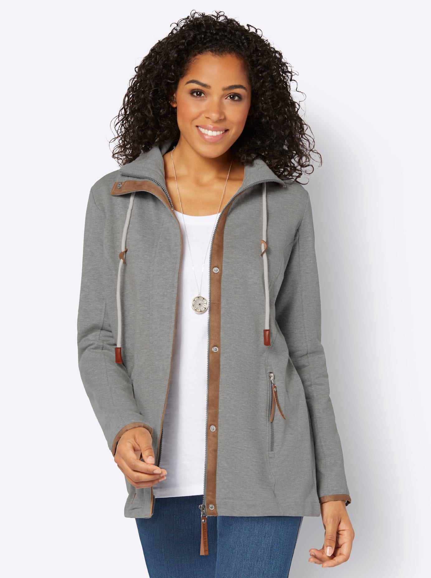 Casual Looks Shirtjacke »Sweatjacke«, (1 tlg.) von Casual Looks