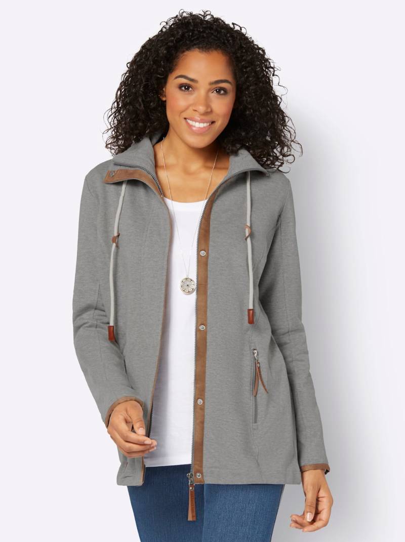 Casual Looks Shirtjacke »Sweatjacke«, (1 tlg.) von Casual Looks