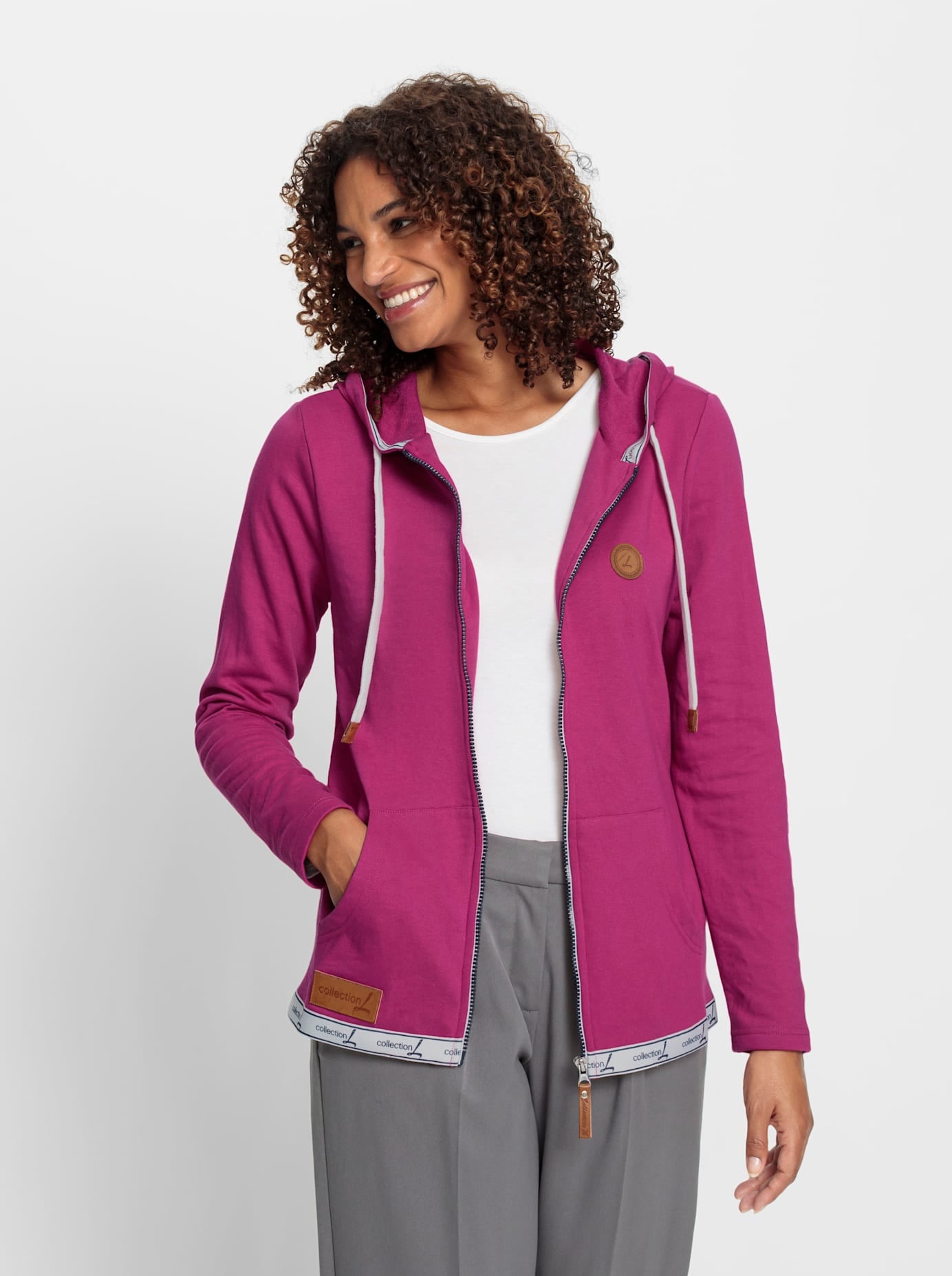 Casual Looks Shirtjacke »Sweatjacke«, (1 tlg.) von Casual Looks
