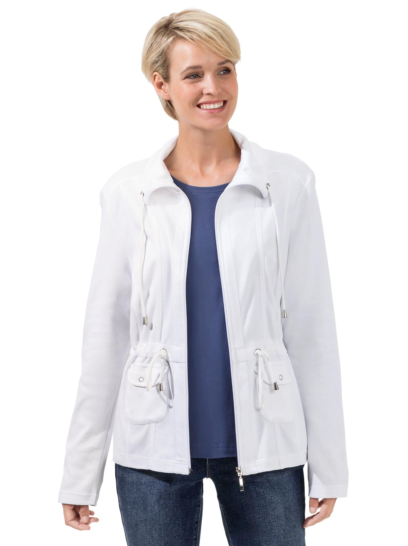 Casual Looks Shirtjacke »Sweatjacke«, (1 tlg.) von Casual Looks