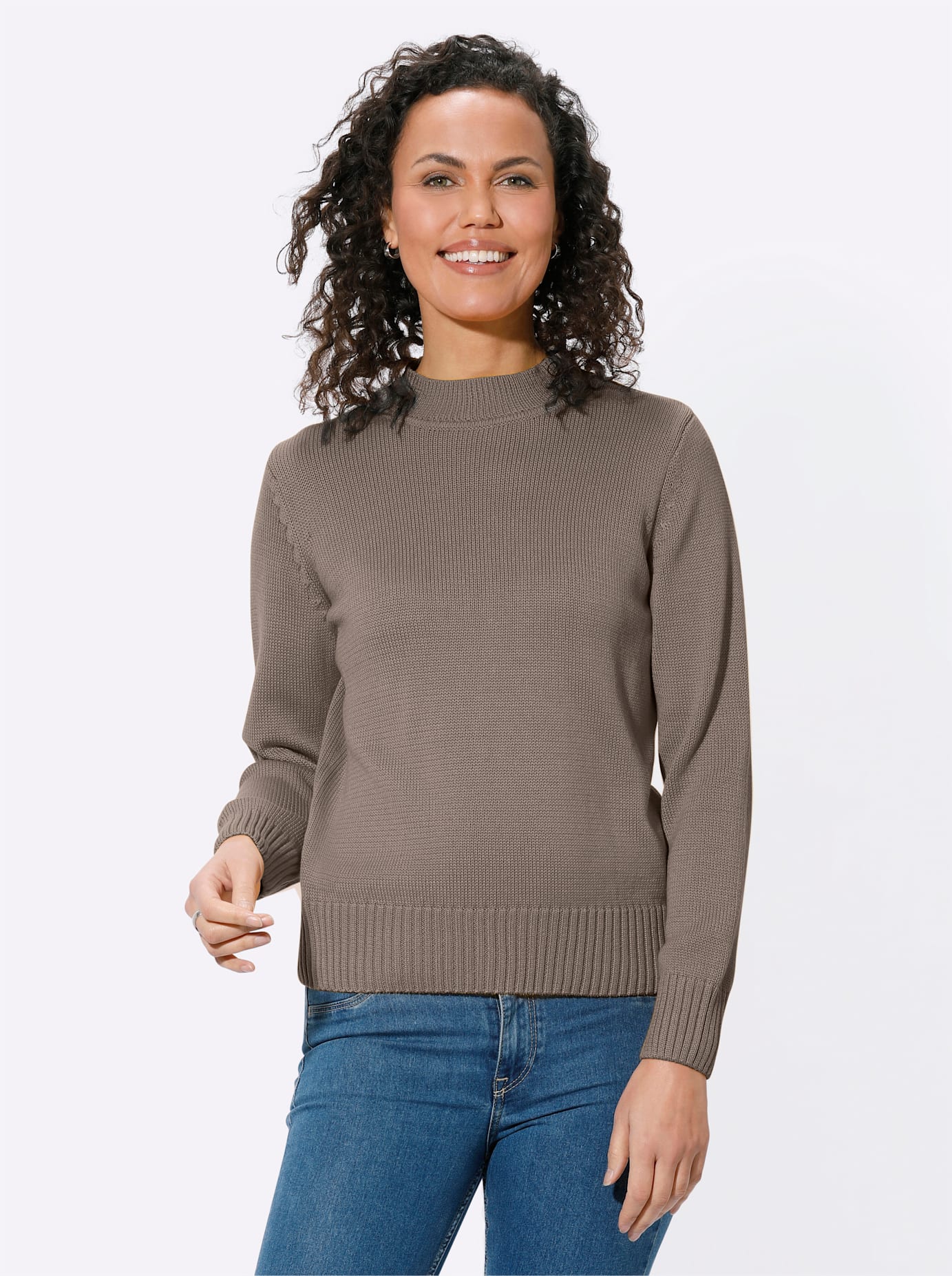 Casual Looks Stehkragenpullover »Pullover« Casual Looks Stehkragenpullover »Pullover« von Casual Looks