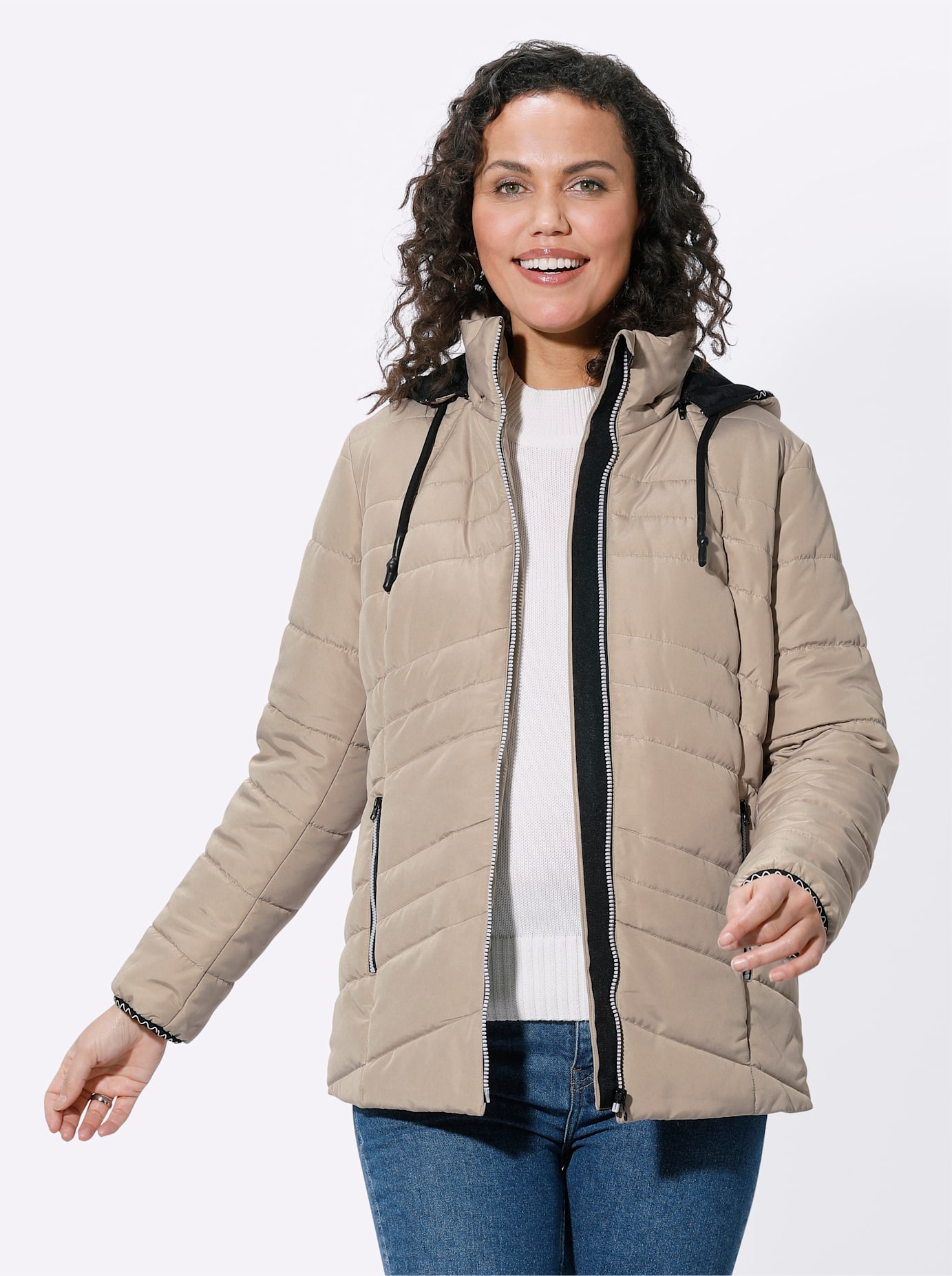 Casual Looks Steppjacke, mit Kapuze Casual Looks Steppjacke, mit Kapuze von Casual Looks