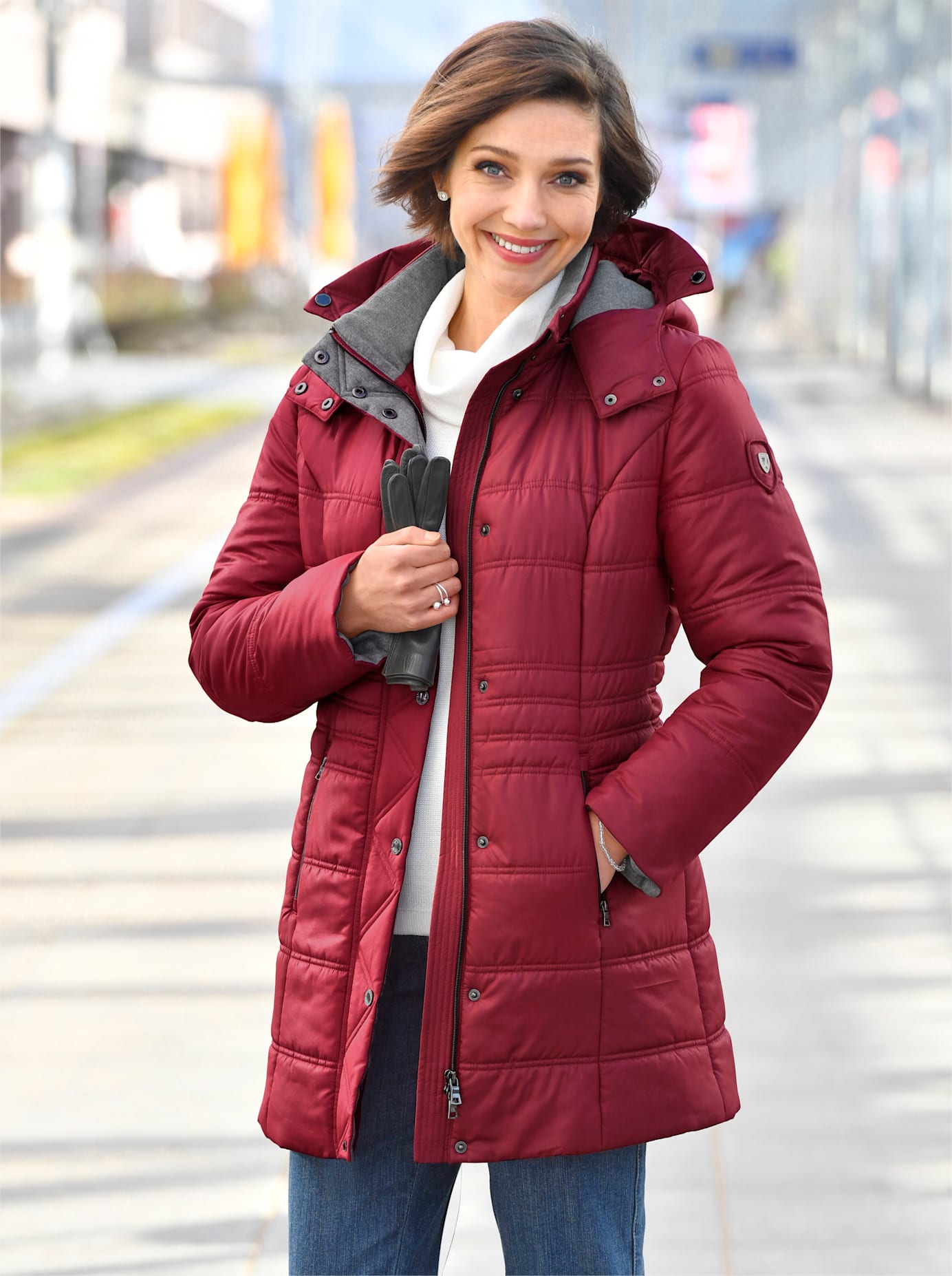 Casual Looks Steppjacke, mit Kapuze von Casual Looks