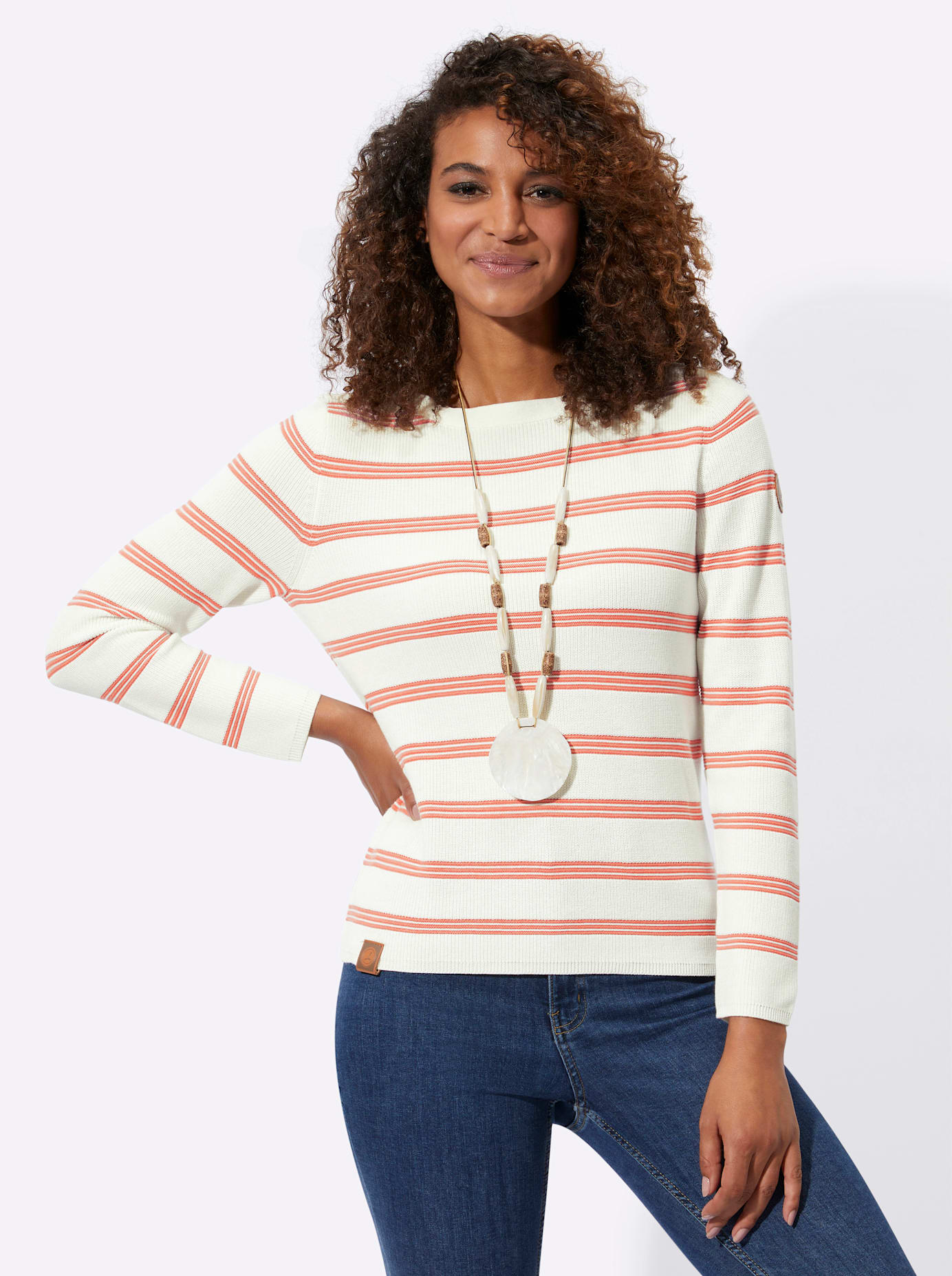 Casual Looks Streifenpullover »Pullover« Casual Looks Streifenpullover »Pullover« von Casual Looks