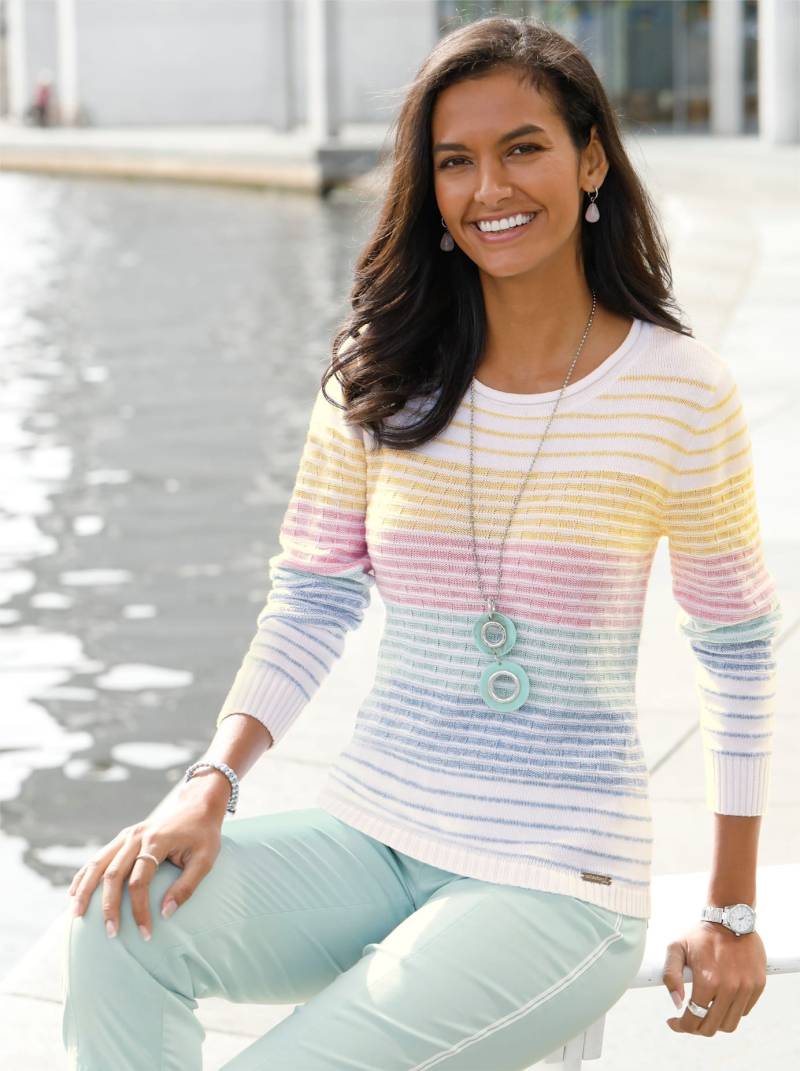 Casual Looks Streifenpullover »Pullover« von Casual Looks